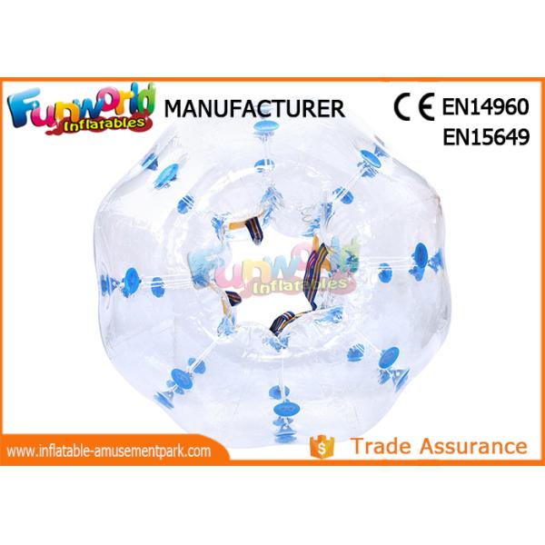 Inflatable 0.8mm TPU Or PVC Zorb Ball / Air Grass Bumper Bubble Soccer Ball