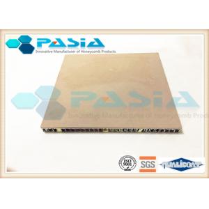 Quality Excellent Durability Honeycomb Stone Panels , Lightweight Exterior Wall Panels for sale