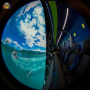 VR Dome Cinema with Surround Sound and Dynamic Platform for an Immersive Modular
