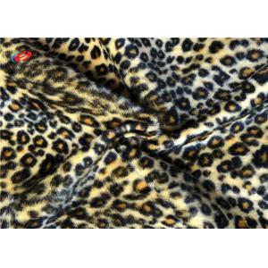Warp - Knitted Animal Printed Minky Plush Velboa Fabric 100% Polyester