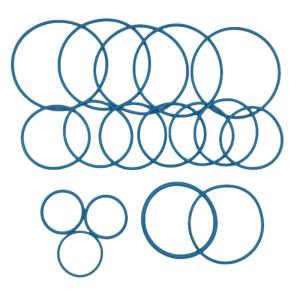 O Shape GC Stripper Head Redress Kit Downhole Completion Tool