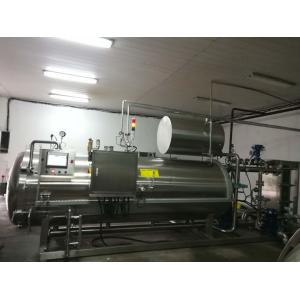 Fruit And Vegetable Retort Food Sterilizer Machine High Efficiency Customized