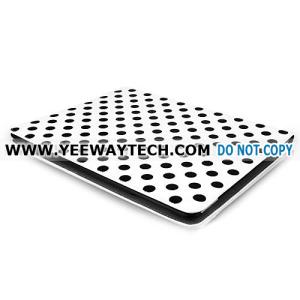 Kate Spade Pattern Hard Case For iPad 2 - White / Black