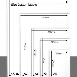 60gsm 70gsm 80gsm Woodfree Offset Printing Paper Bond Paper Super White Ivory