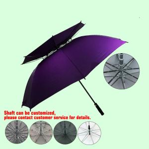 oversize Long Shaft Golf Standard Wind Resistant Umbrella Specification Logo