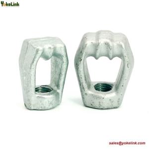 Quality Forged Triple Eye Nut 1&quot; Three Strand Thimbles Nut for Power Line Hardware for sale