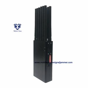 Portable Mobile Phone Signal Jammer WiFi UHF VHF GPS L1/L2/L5 Lojack Remote