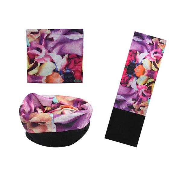Buy Purple Pattern  Multifunktionstuch Polar , Breathable  Polar Neckwarmer at wholesale prices