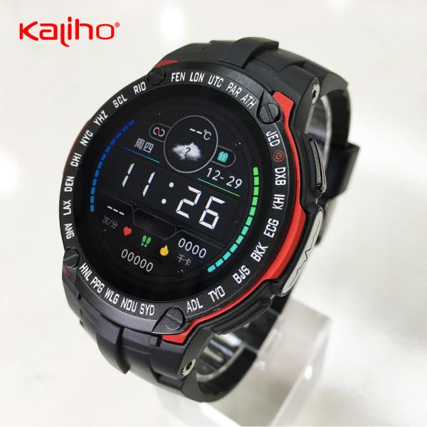 Buy 1.28inch ECG Blood Oxygen Smartwatch Body Temperature Sensor 70 Modes at wholesale prices