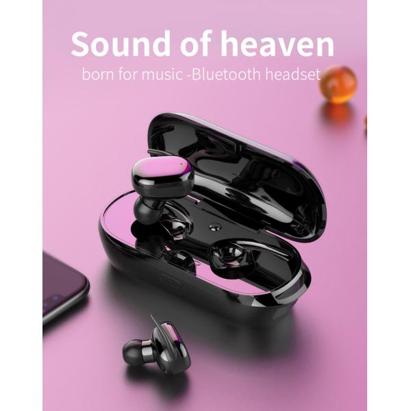 T2c Tws Bluetooth 5.0 Bluetooth in Ear Headphones Handsfree Earphones Headphone Sport Earbuds Headset for Phone with Mic