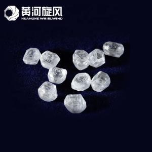 Rough Artificially Grown Diamonds Round Cut Russia Mossinate Diamond
