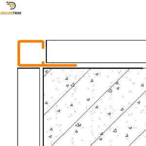 Bright Silver Floor Tile Divider Strips , Tile Aluminum Edge Trim 6063 Alloy