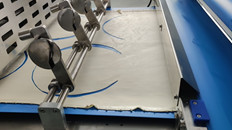 Automati Thin Lavash Bread Production Line High Capacity With Baking Oven