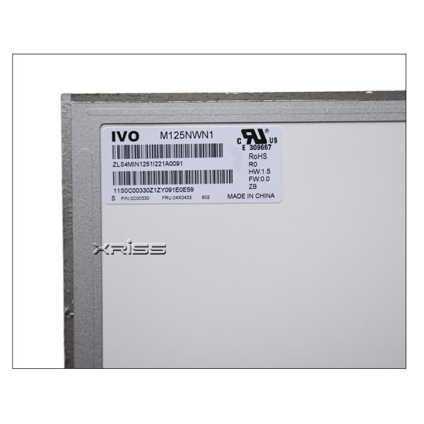 12.5" M125NWN1 R0 Laptop LCD LED Screen Slim EDP 30pin HB125WX1-200 47% NTSC