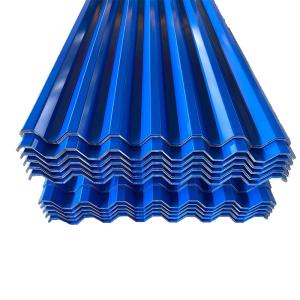 Non-secondary Color-Coated Corrugated Steel Roofing Sheet for Container and