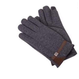 Man  dress gloves, touching effect, classic style