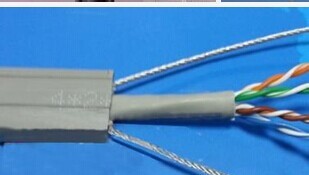 Flat Traveling TV Cable for Elevator with CE certificate TVVBG-STP CAT6E Type