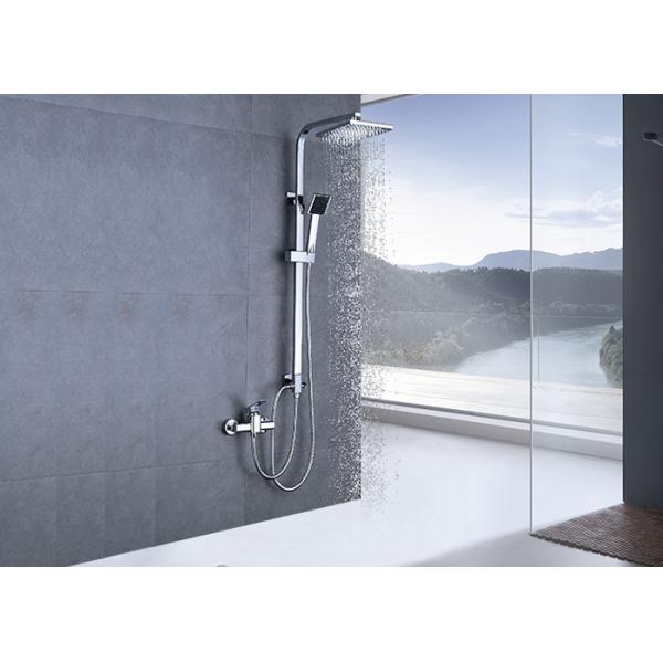 Buy European Style Rain Shower Set Premium Single Handle Design ROVATE NVH828-2 at wholesale prices