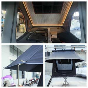 Overland Aluminum Hard Shell Rooftop Tent With 320G Polyester Cotton