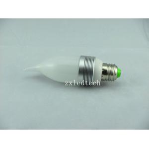 Quality E14, B22 3W Epistar / Bridgelux / Cree LED Candle Lights for sale