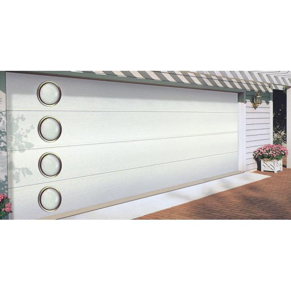 40mm Thickness Sectional Overhead Door Sandwich Garage Remote Controlled