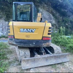 SANY 75 7.5 ton Used Hydraulic Excavator Small Capacity Crawler Excavator Used