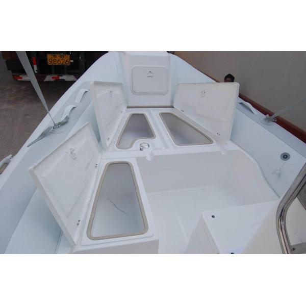 PVC Material Inflatable Rib Boat Safety / Soft Dry Ride With 660 Cm Hull Length