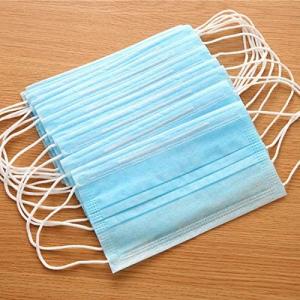 Fiberglass Free Non Medical Disposable Face Mask With 50pcs Per Pack Blue Color