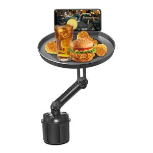 Rotating Arm Multifunctional Car Cup Holder With Rotating Arm