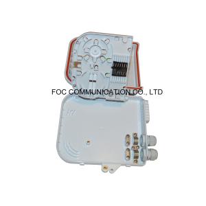 Fiber Terminal Box 12 Core ABS Plastic To Load PLC 1:8 Steel Tube Type Splitter