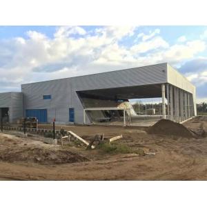 Prefab Steel Commercial Building with Sandwich Panels