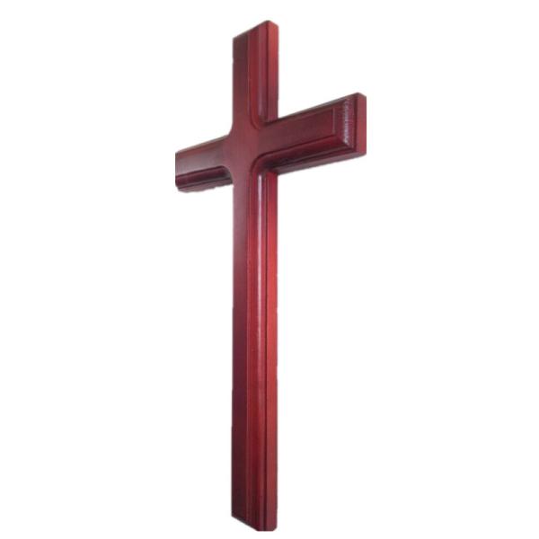 Buy Custom Made Large Size Wall Door Wooden Hanging Cross With Stitch Hook at wholesale prices