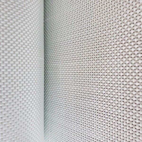 Buy Plain Weave C Glass Fiberglass Woven Matting 600gsm 670mm Width at wholesale prices