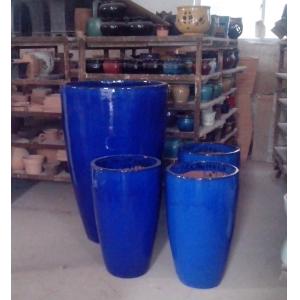 Outdoor Ceramic Terracotta Pots Planters GW1250 Set 3