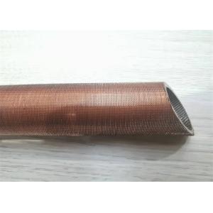 JISH3300 Copper Condenser Tube , ASTMB68 Copper Pipe For Refrigeration
