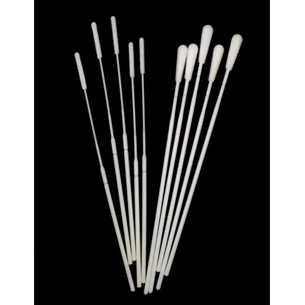 Buy Viral Sampling Nasopharyngeal Oropharyngeal Swab 5mm Nasal Throat Swab at wholesale prices
