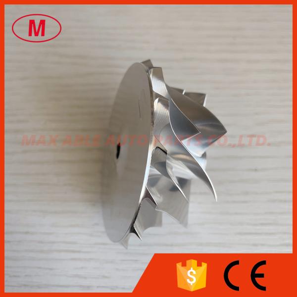 GT28 reverse 50.00/61.00mm 7+7 blades high performance turbocharger milling/aluminum 2618/billet compressor wheel