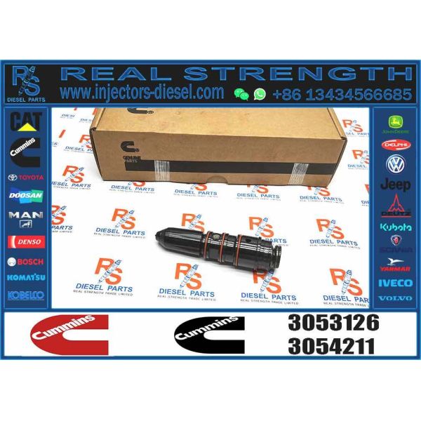1pcs Fuel Injector 3053124 3053125 3053126 3022197 3047973 Compatible with Cummins Diesel Engine G50 QSK50 KT38 KTA38 KTA19