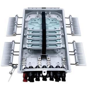 120F Fiber Optic Terminal Box Reinforced Adapter 1x8 Optical Splitter IP65