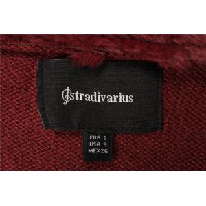 Stradivarius Red Ladies Sweater Cardigan S M L