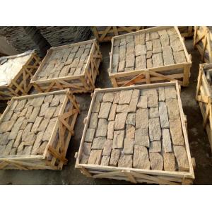Yellow 2.5cm 3.5cm Limestone Random Stone Paving