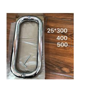 ODM U Shape Glass Sliding Door Hardware Pull Handles SS201