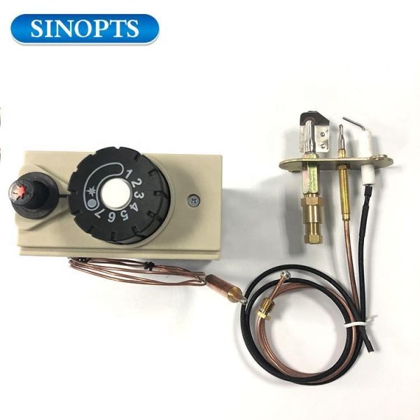 Sinopts 40-90 Degree Universal Gas Boiler Fryer Thermostat Control Valve