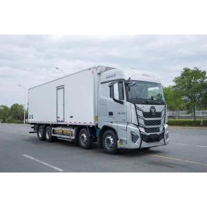 Foton 8.5m 3 Axis 6x2 Refrigerated Box Truck Gasoline Fuel Type Euro 4