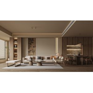 China Customized Villa Bench ISO45001 Living Room Poplar Villa Francaise Furniture on sale