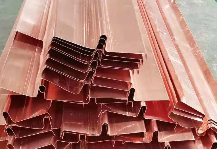 Copper Water Stop Sheet ASTM B152 C11000 Red Copper Plate For Waterproofing