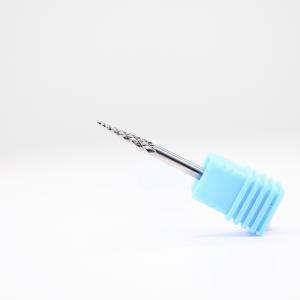 SM-43 1/8" Shank Solid Carbide Cone Pointed End Type Burr For Deburring, Milling