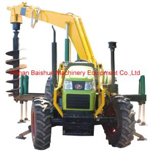 BS-1004 Hard Rock Electric Pole Drilling Machine in India