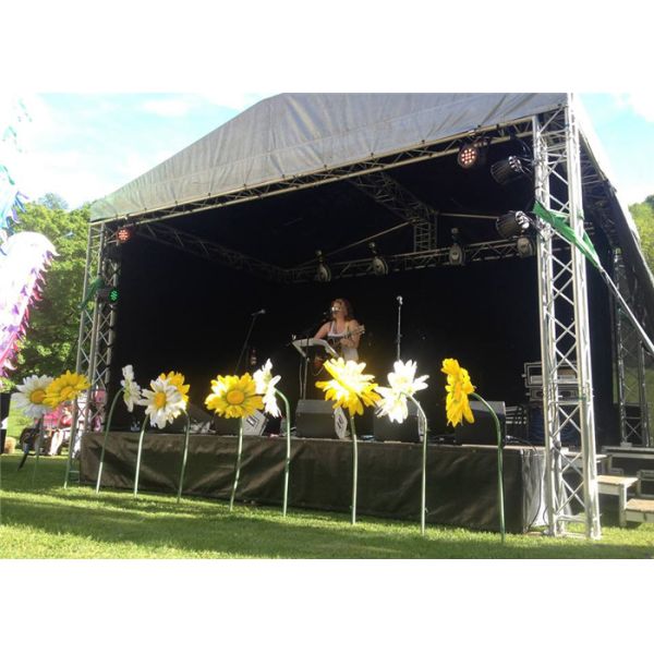 Heavy Duty Aluminum Stage Truss For Outdoor Concert / Lighting