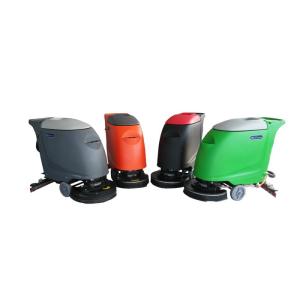 Colorful Scrubber Dryer Floor Cleaner / Powerful Stone Floor Cleaning Machine